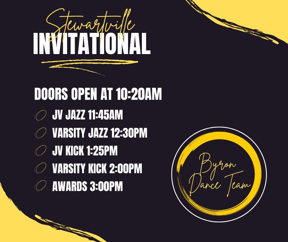BDanceT's tweet photo. Headed to Stewartville on Saturday! https://t.co/FkEHYZTVge