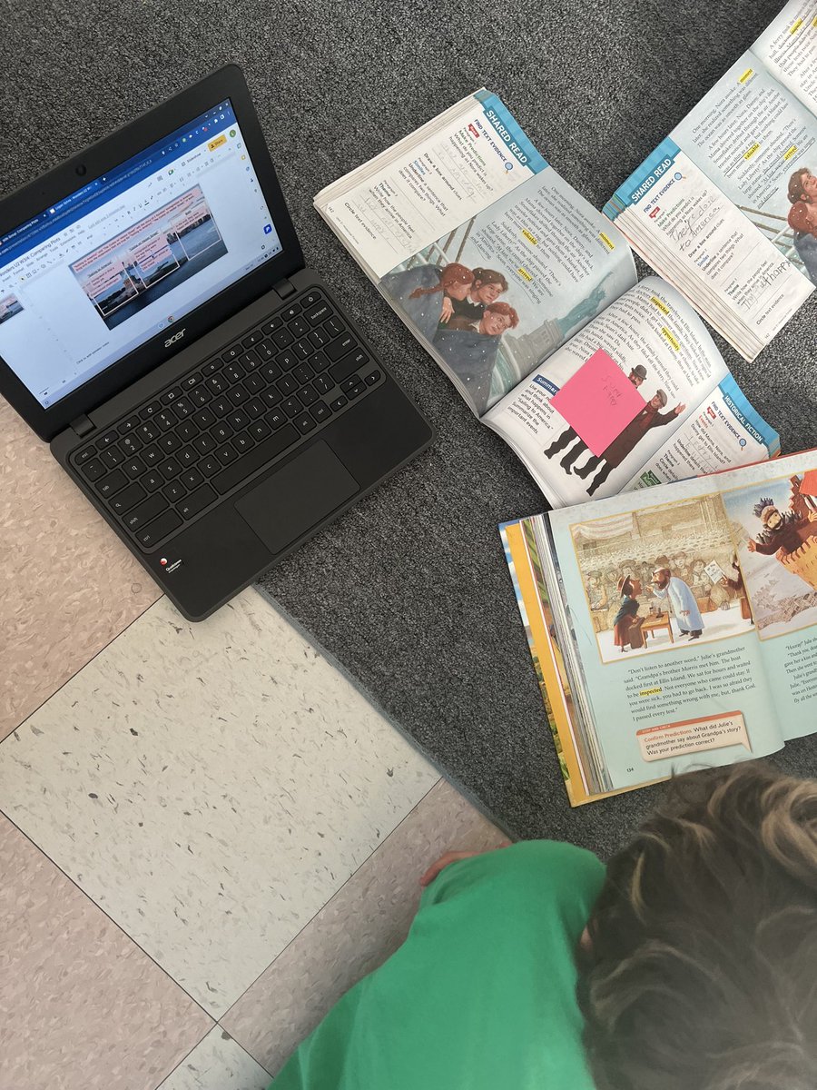 mrstyrrellteach's tweet photo. Check out these super students looking back in the texts to compare the stories’ plots and themes. 🤩 https://t.co/zBWcoB8KXm