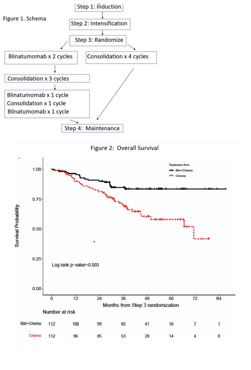LIsenalumhe_MD's tweet photo. New standard of care for ph-negative ALL. Addition of blin to consolidation shows better OS. #ASH2022 #ASH22 #leusm @MoffittNews https://t.co/xEouXQmyjr