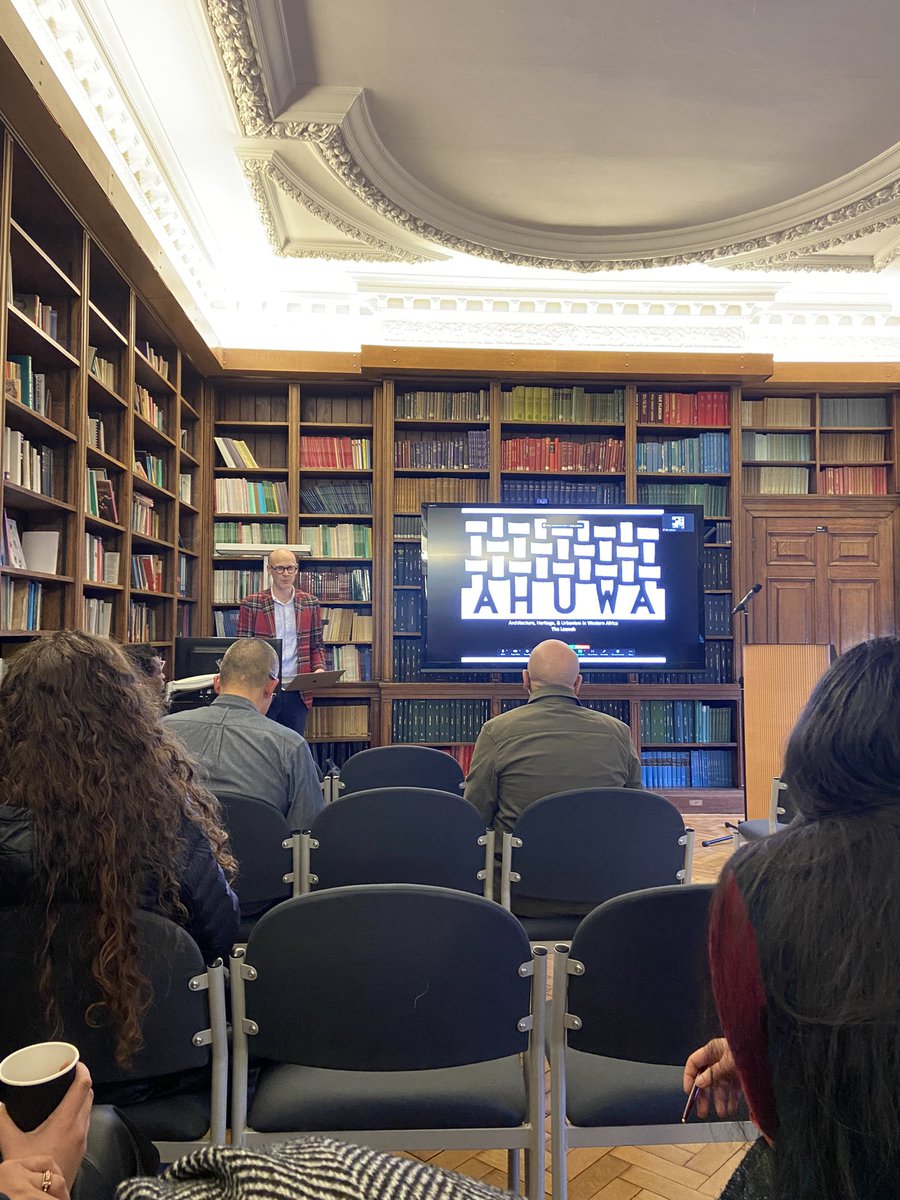 Congratulations to our amazing and inspiring colleague, Prof. <a href="/iaindjackson/">✏️ iainjackson</a>, for launching a new research centre, Architecture, Heritage, and Urbanism, in West Africa (AHUWA). @LivUniArch <a href="/sotauol/">School of the Arts</a>