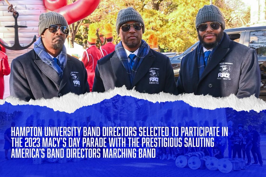 Hampton Univ. Bands tweet media