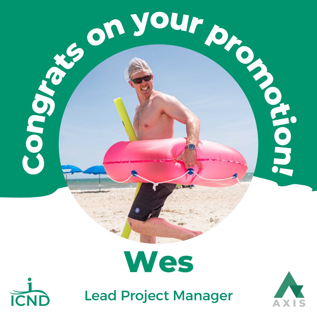 InterCoastal's tweet image. Help us congratulate #TeamICND's Wes on his promotion to Lead Project Manager!

Show him some love and give this post a 👍!

#ICND #PromoteWithin