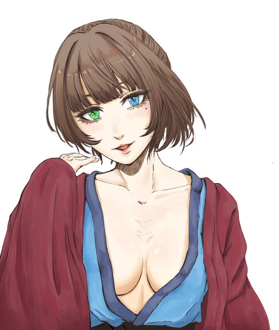 高垣楓さん色塗った。 