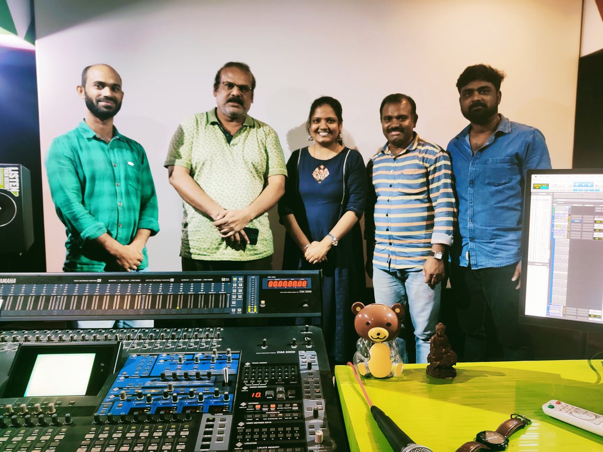 BoomaRao's tweet photo. Successfully finished dubbing for Heroine of the Movie Name  "LAILA" so happy to work with Director A Venkatesh ...#dubbingartist #tamilmovie
#voiceoverartist https://t.co/GvydOU4gaA
