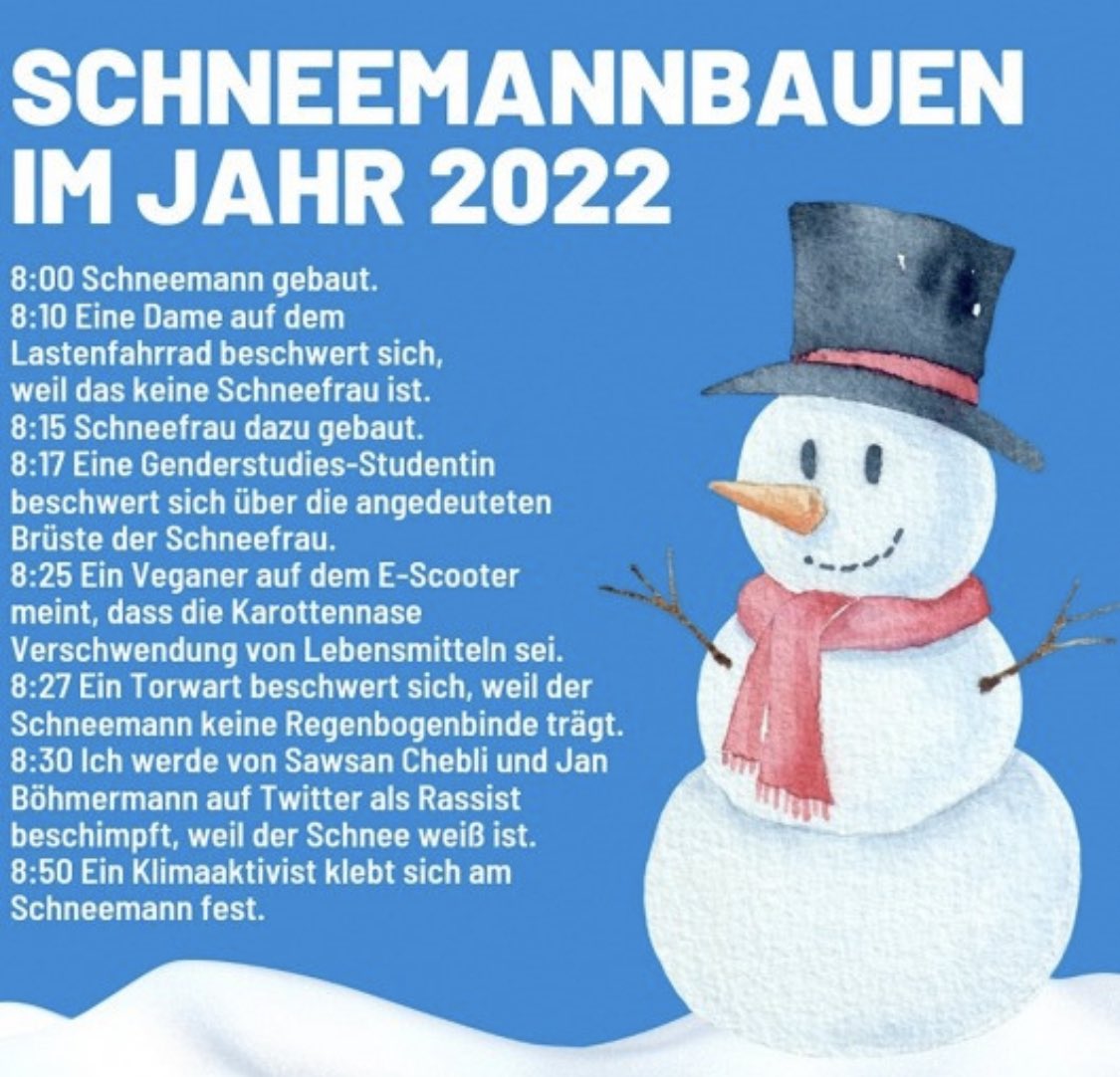 Neulich beim #Schneemannbauen: