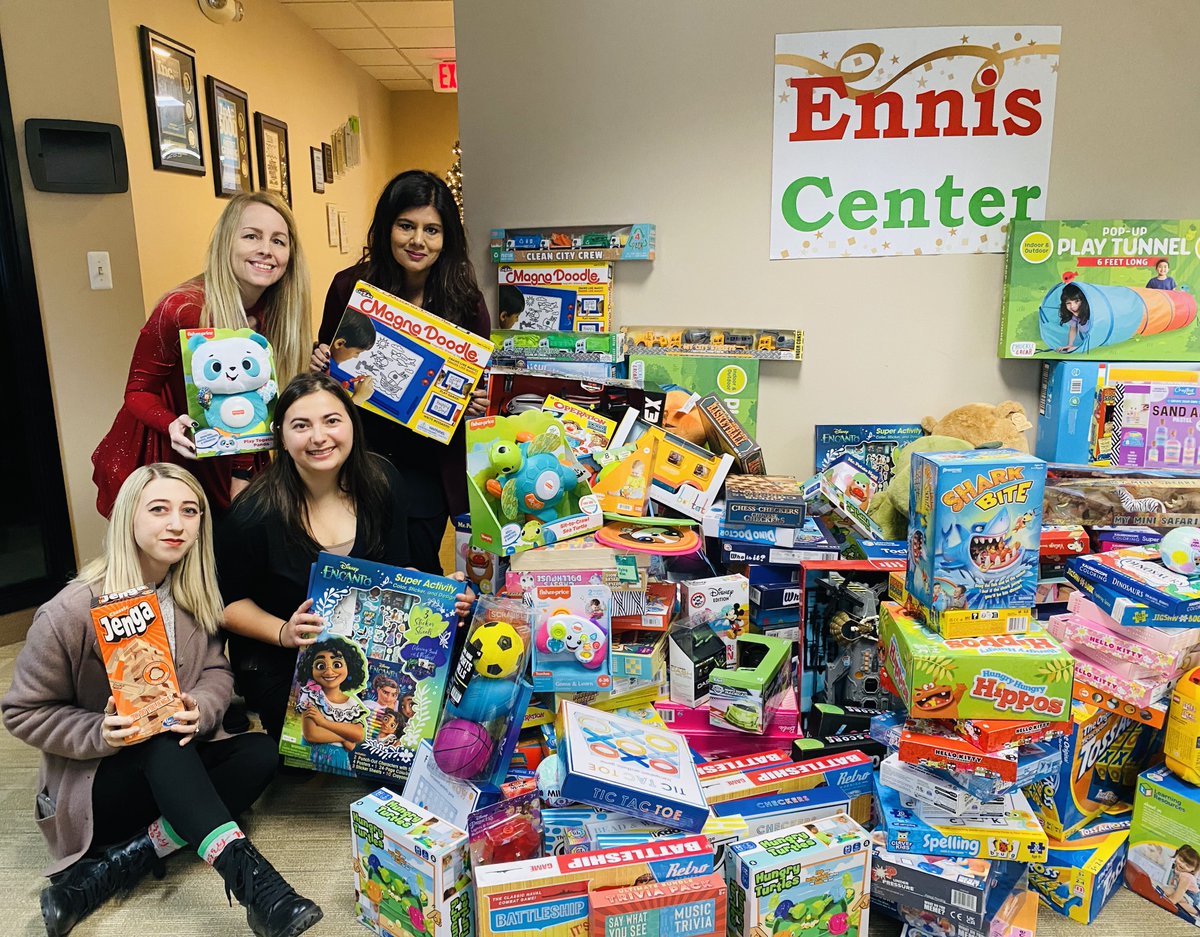 With the season of #giving, the Diwo team collaborated with Ennis Center for Children donating new toys to help over 2,500 Michigan children and families in crisis annually.
A special shoutout to everyone from the Diwo team for giving back!

 lnkd.in/gYwq96iN