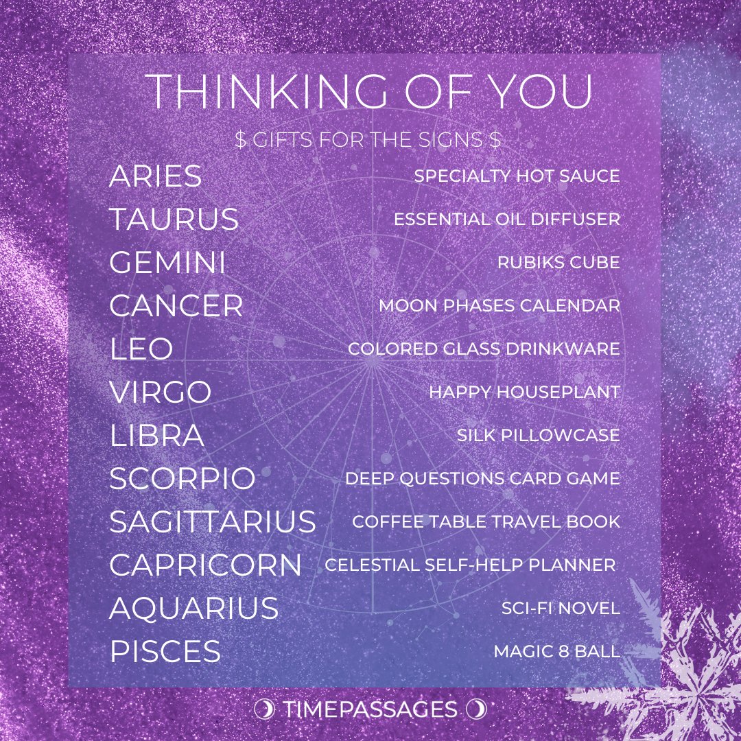 TimePassagesApp's tweet image. Can&apos;t decide what to get the Sagittarius in your life? No sweat, we&apos;ve wrapped up this lovely little Holiday Gift Guide for last minute presents that will bring cheer!