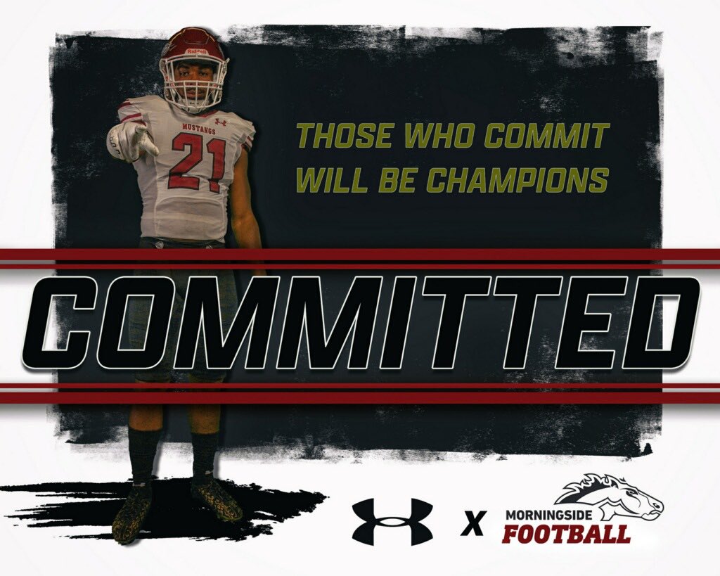 Very excited to announce I will be continuing my academic and athletic career at Morningside University!! Thankful for the opportunity! <a href="/CoachCJake/">Casey Jacobsen</a> <a href="/MsideFball/">Steve Ryan</a> <a href="/MsideFootball/">Morningside University Football</a>