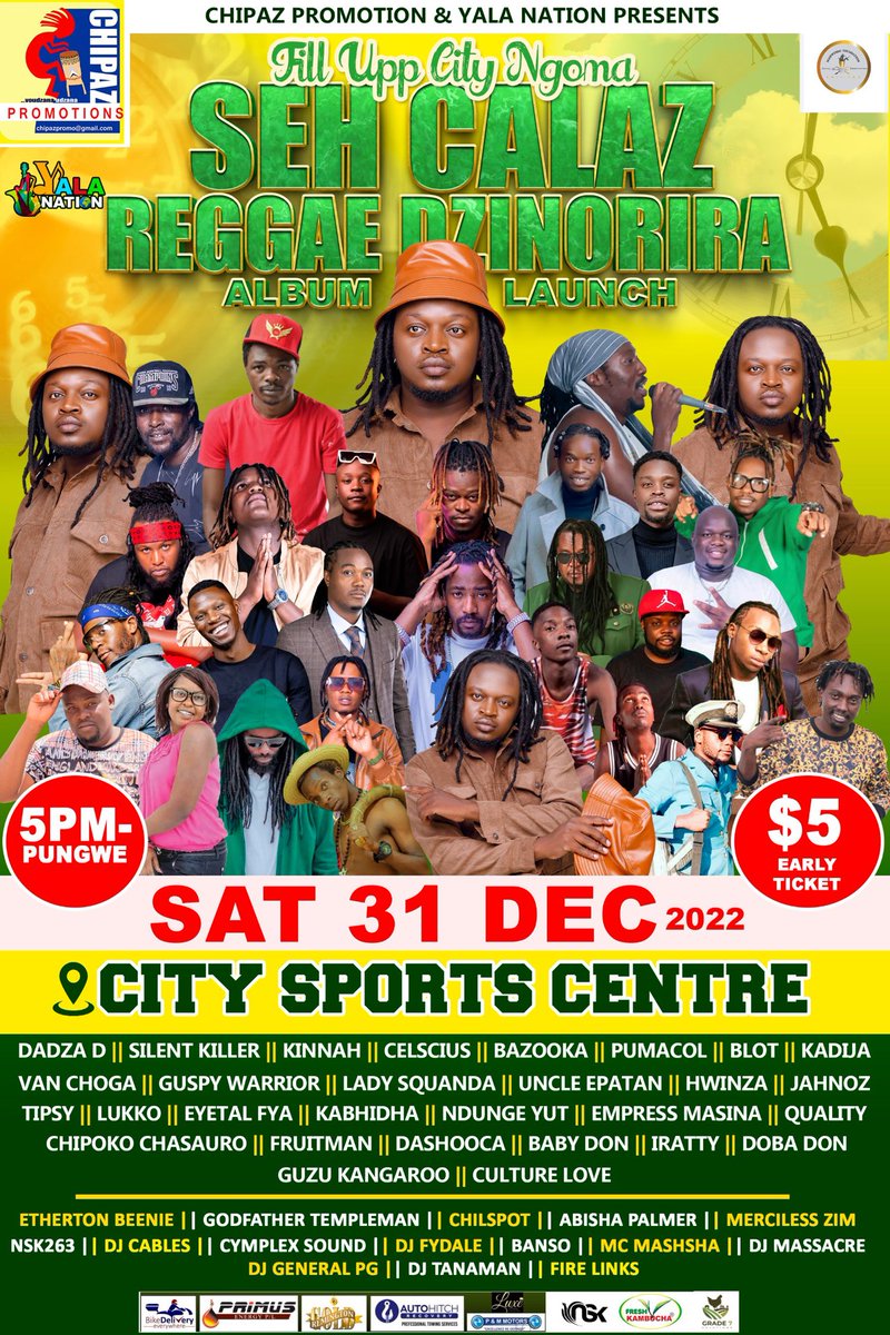 Musangano weMaghetto youths wekupera kwegore wave ne 10+ years uchiitika mu city ngoma ,its a culture chitendero chedu chekusangana tichifara ikoko gore ne gore.We will Redefine zvavakaita Redefine Kwetezvekunyeba.Zimdancehall is one Big Family and we shall all witness.PleaseShe