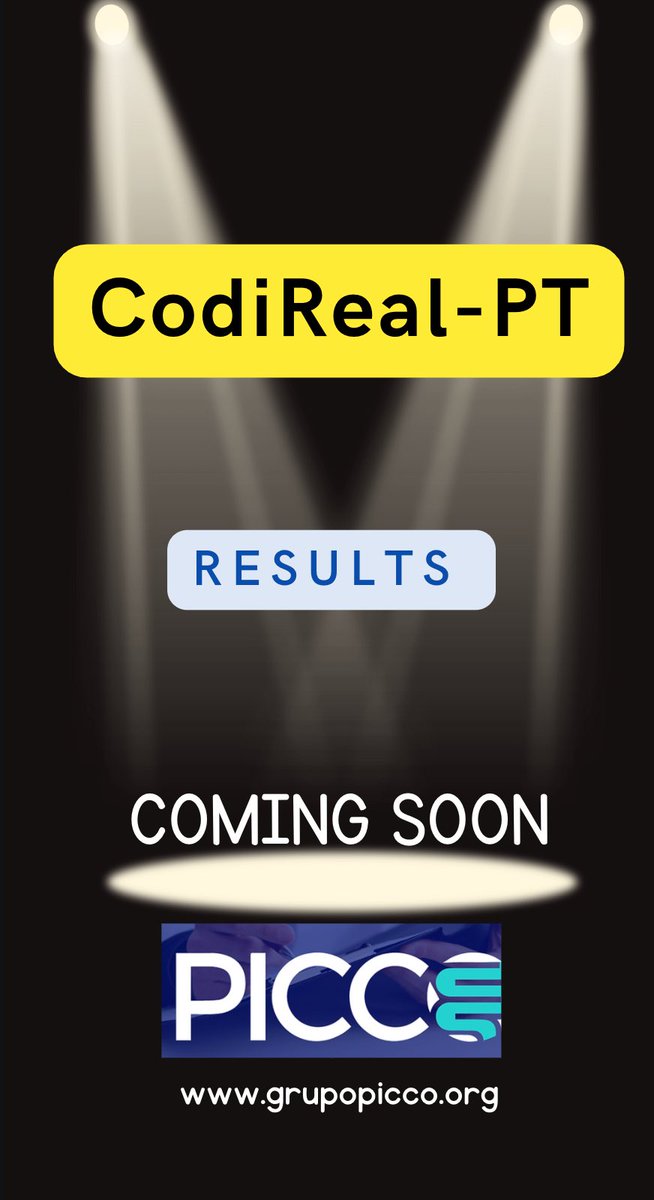 PICCO_ColorectalResearch (@piccocolorectal) on Twitter photo O estudo CodiReal-PT encontra-se encerrado! 🇵🇹
Muito obrigado pela participação! 👏
Resultados em breve 🤩
<a href="/spcir/">SPCir - Sociedade Portuguesa de Cirurgia</a> <a href="/JGMAzevedo/">José Azevedo</a> <a href="/LauraM_Fz/">Laura Fernández</a> <a href="/MiguelCunhaSurg/">Miguel F. Cunha</a> <a href="/SMendesBeatriz/">Beatriz Silva Mendes</a> <a href="/NunoRama1/">Nuno Rama</a> <a href="/ASampaioSoares/">Antonio S Soares</a> <a href="/JoanaffSimoes/">Joana Simoes</a> <a href="/pt_surg/">PT Surg</a> <a href="/MarianaPeyroteo/">Mariana Peyroteo</a> @MariaPicciochi O estudo CodiReal-PT encontra-se encerrado! 🇵🇹
Muito obrigado pela participação! 👏
Resultados em breve 🤩
<a href="/spcir/">SPCir - Sociedade Portuguesa de Cirurgia</a> <a href="/JGMAzevedo/">José Azevedo</a> <a href="/LauraM_Fz/">Laura Fernández</a> <a href="/MiguelCunhaSurg/">Miguel F. Cunha</a> <a href="/SMendesBeatriz/">Beatriz Silva Mendes</a> <a href="/NunoRama1/">Nuno Rama</a> <a href="/ASampaioSoares/">Antonio S Soares</a> <a href="/JoanaffSimoes/">Joana Simoes</a> <a href="/pt_surg/">PT Surg</a> <a href="/MarianaPeyroteo/">Mariana Peyroteo</a> @MariaPicciochi