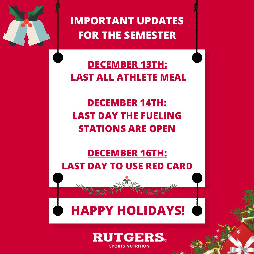 Important updates! #rufueled