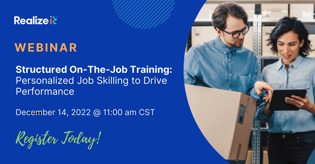 See how job training and skill building can be turned into a high-performance learning engine! bit.ly/3VDm5Fi

#OnTheJobTraining #jobskilling