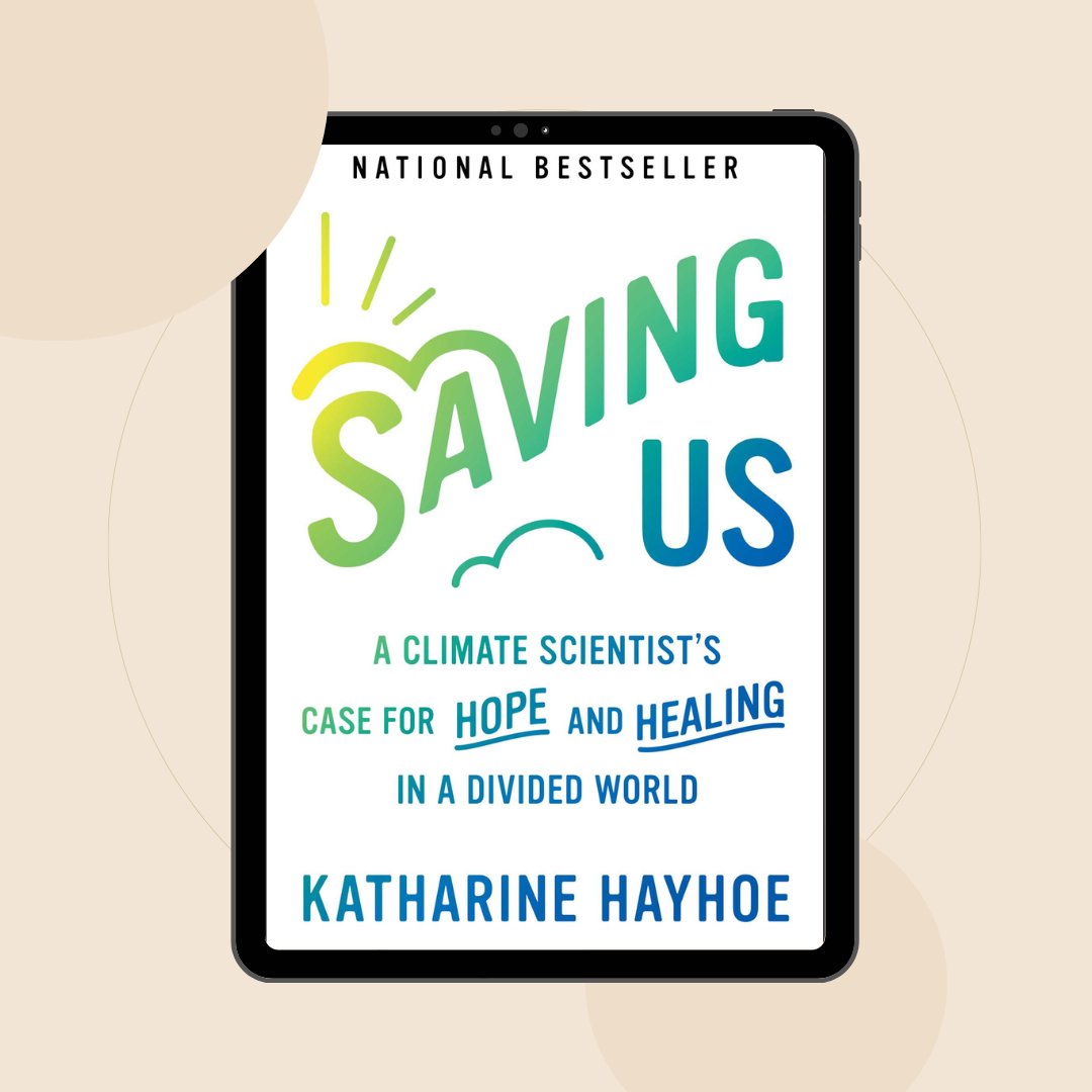 scennetwork1's tweet photo. #BookwormTuesday! UNs Champion of the Earth, climate scientist, and evangelical Christian Katharine Hayhoe changes the debate on how we can save our future in this nationally bestselling “optimistic view on why collective action is still possible—and how it can be realized.” https://t.co/e2boJNN1uQ