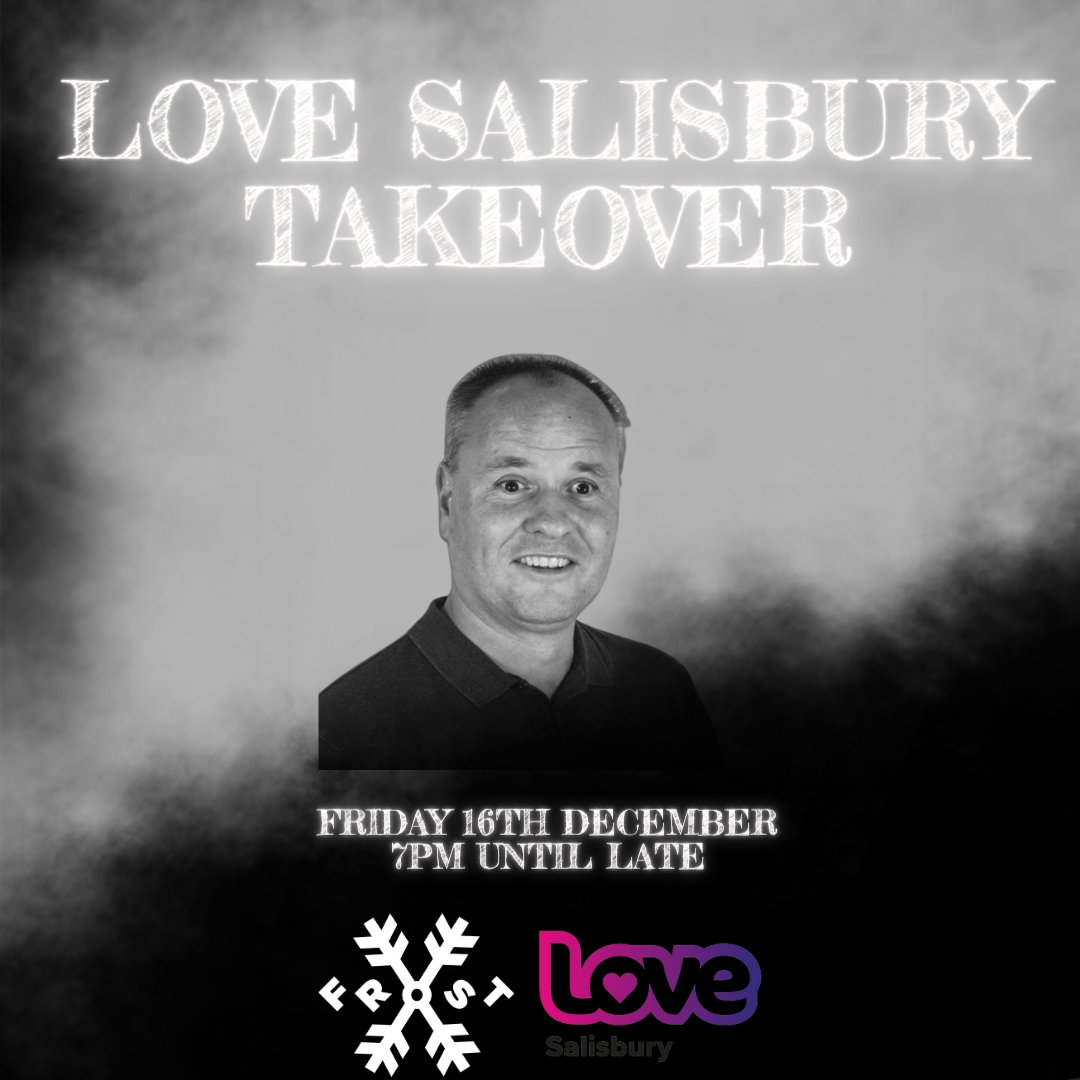 We are elated that this Friday, 16th December we have partnered up with @lovesalisburyradio to bring you a one hell of a DJ take over 7pm until late! 💃🏽

Our doors are open from 11am so if you can’t wait till 7pm you can certainly join us before for a tipple or two! 🤪