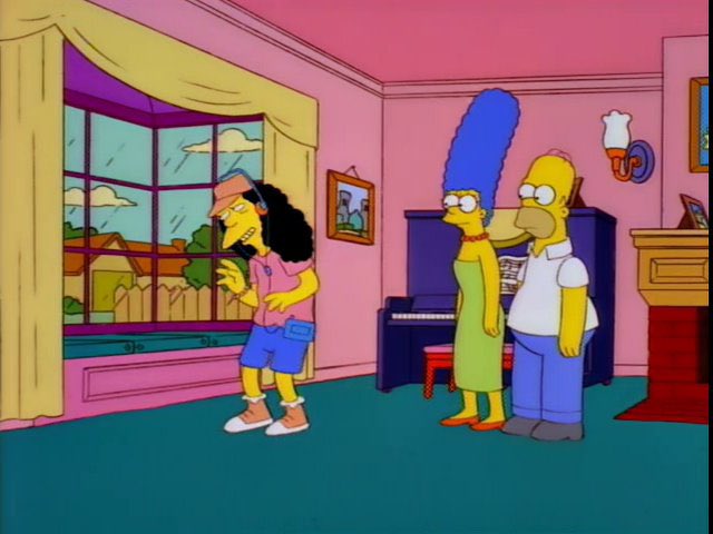 QuotesSimpsons1's tweet photo. Oh, wow! Windows. I don't think I can afford this place.

#Simpsons https://t.co/Frh8OGAmEt