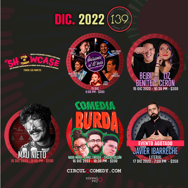 ciento39's tweet image. circulocomedy.com