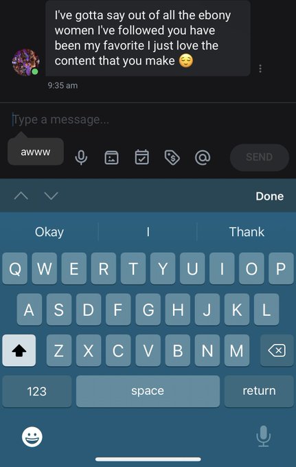 his favorite ebony content creator 🤭 and he has subscribed to many girls 💕 https://t.co/pASDVaxaxn<a href="/tag/happybirthdaynicki"class="tags"><span>#happybirthdaynicki</span></a>