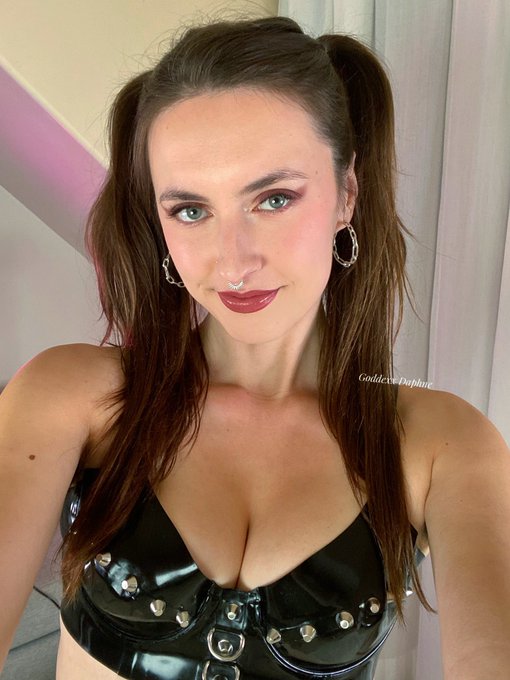 Goddexx Daphne ♥️ - All it takes is a little bit of latex and you turn into a melty puddle for me. Doesn’t it feel so good to give in to your FemDom Daddy? 💋 https://t.co/yFLNwCES1P