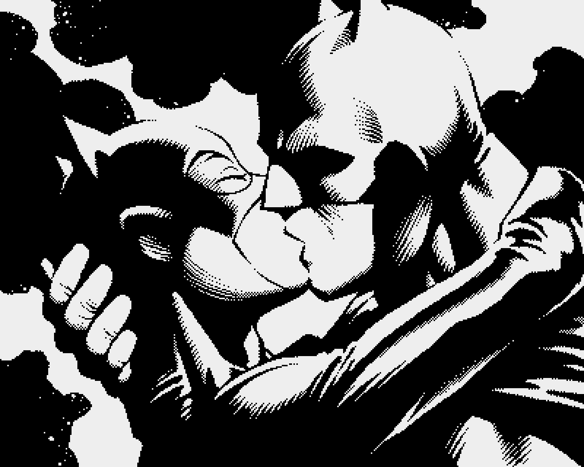 M_Antonio_del_C's tweet photo. Batman Rises (Amiga, 2022) Pencil/1 bitplane
#demoscene https://t.co/wduboimplU