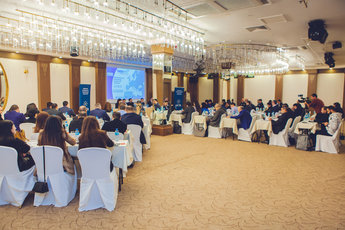 kiberplatforma's tweet photo. "Cybersecurity Ecosystem" seminar organized by AKTA II ACOA and TAIEX. #CyberSec #kibertəhlükəsizlik #cybersecurity #Azerbaijan #sibergüvenlik https://t.co/xjcQbZxI8p
