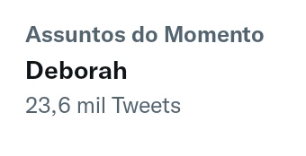 OficialDeborahA's tweet image. Amo vocês 🦚🥰
Dona Deborah nos tt's 🗣️
#AFazenda14
