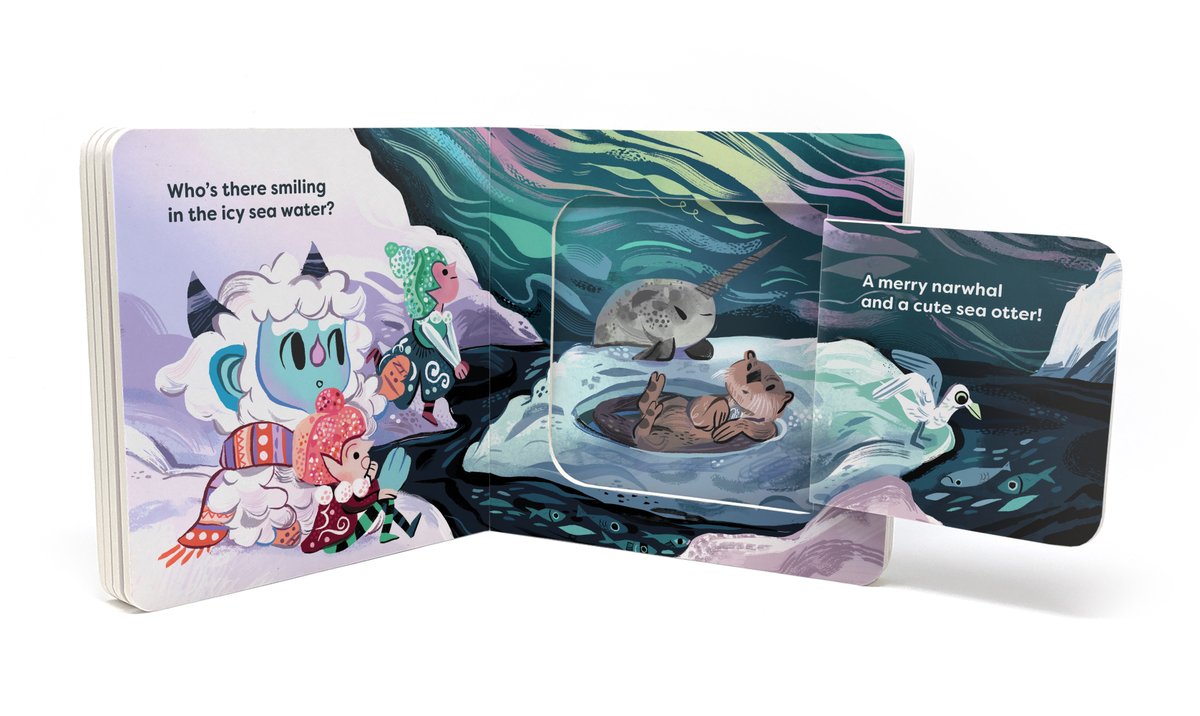 hazydellpress's tweet photo. "A whimsically wintry lift-the-flap book." 
—Publishers Weekly
🦦❄️
Illustrated by Meg Hunt, Yeti Baby! is part of the Hazy Dell Flap Book series and still available to order in time to add a little winter magic to your Christmas: https://t.co/KvDdQWBSwp
🦦❄️
#holidays2022 https://t.co/OuaOp3vjtk