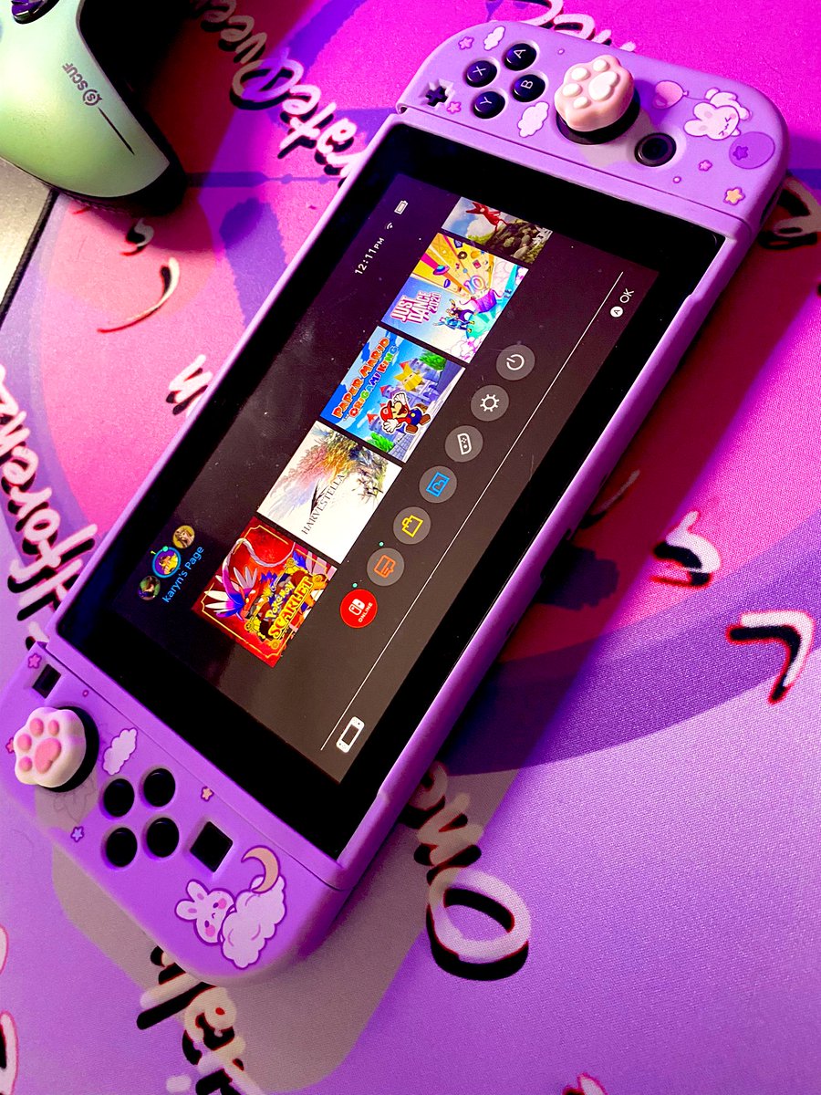 My switch glow up is complete. Thank you everyone who has sent gifts through throne ❤️❤️❤️ #Throne #Wishlist