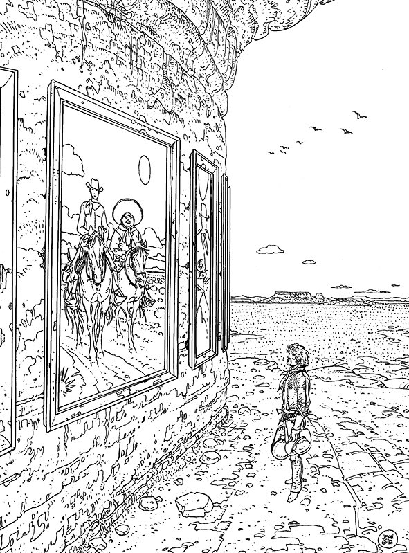 ZvenThe's tweet photo. Jean Giraud, Hommage à Jijé
Ralph Meyer, Hommage à Giraud
#JeanGiraud #RalphMeyer #Comics #BandeDessinee #Illustration https://t.co/yuBryjWcIE