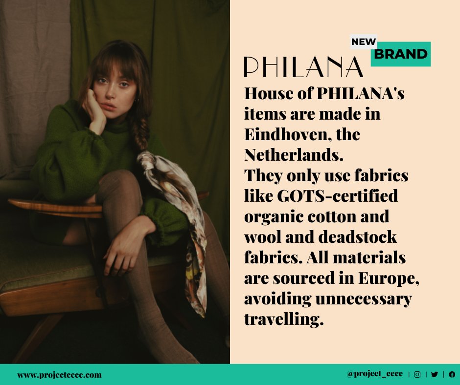 Project_Cece's tweet image. Looking for a classy brand that matches both your style and your values? Meet House of Philana; the newest addition to our platform. 🤩

Check out their elegant pieces 👉  cece.eco/1szmV