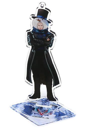 crazyassdmc's tweet photo. 12/23/2020 the CAPCOM Store in Tokyo releases a line of Christmas merchandise to celebrate the Holiday season &amp; DMC5 Special Edition. The line was based on the art shown below &amp; featured a secret Vergil design (second picture below). https://t.co/nWyZibgFvV