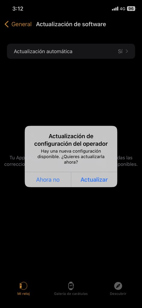 httppuntoslash_'s tweet image. Ya me saltó la actualización del perfil de red para el one number de entel 
#entel #applewatch #onenumber