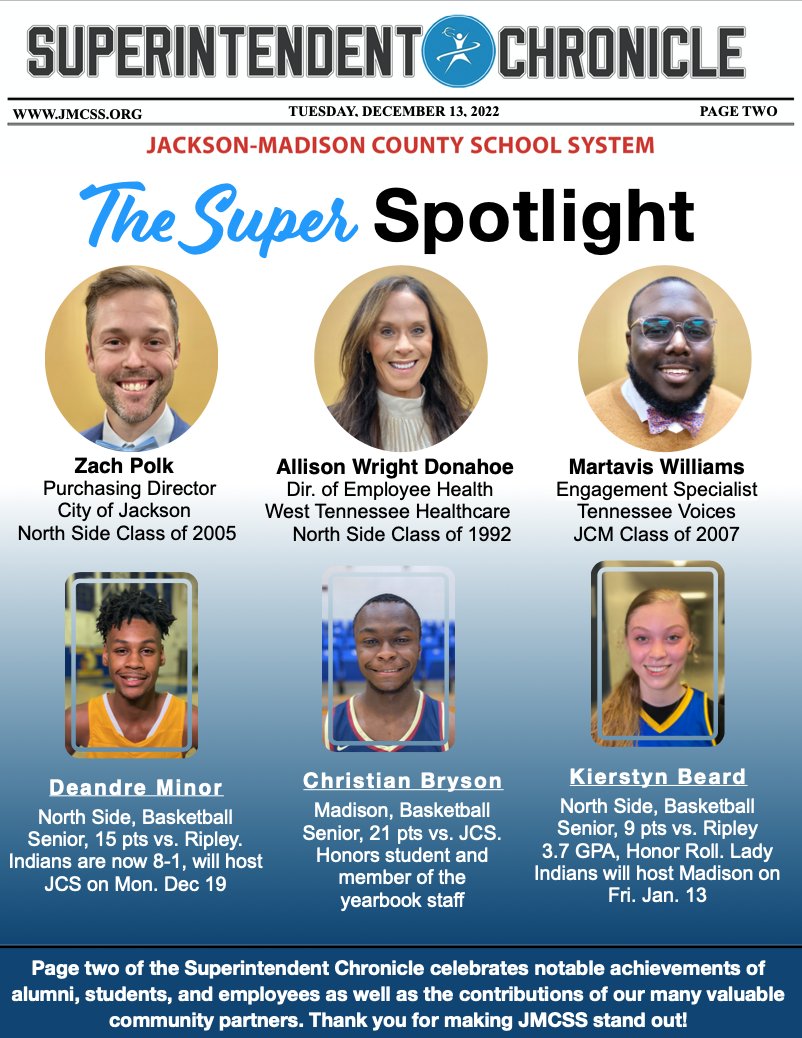 Thank you for making #JMCSS stand out! #ChooseUS 💫