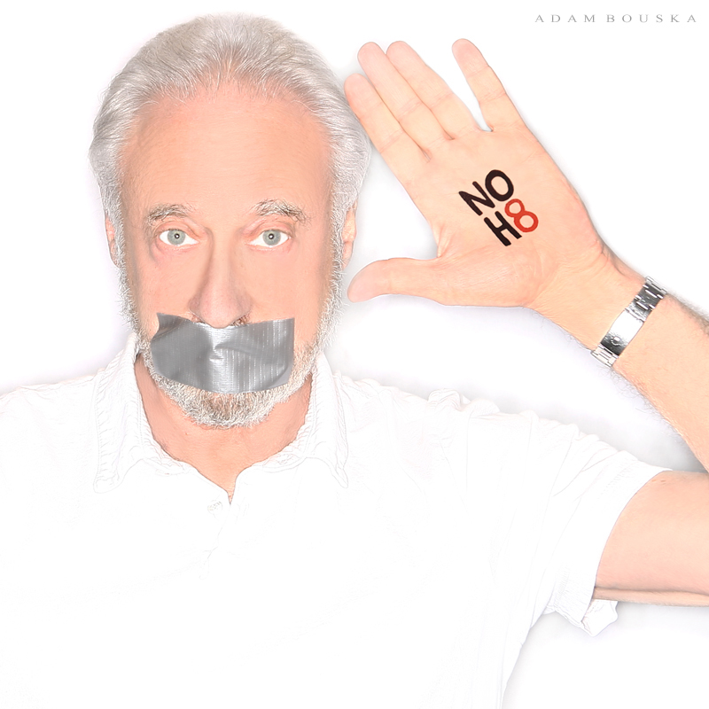 "I don't know much, but I know this is right! No Hate!!!" #NOH8 - #StarTrek's <a href="/BrentSpiner/">Brent Spiner</a> #NOH8day