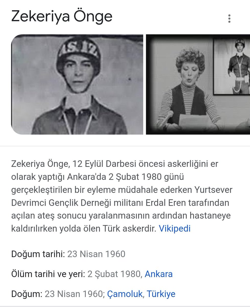 Erdal Eren tarafından şehit edilen Piyade Er #ZekeriyaÖnge
Rahmet ve minnetle anıyoruz.