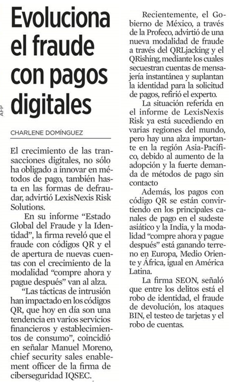 guerrerochipres's tweet photo. Recientemente, el @GobiernoMX, a través de @Profeco, advirtió sobre una modalidad de #fruade a través de #CódigosQR. Si fuiste víctima, en la #LíneaDeSeguridad 55 5533 5533 de @elconsejomx te apoyamos con asesoría jurídica gratis disponible 24/7. 

Vía @reformanegocios https://t.co/VSmKXKvkcl