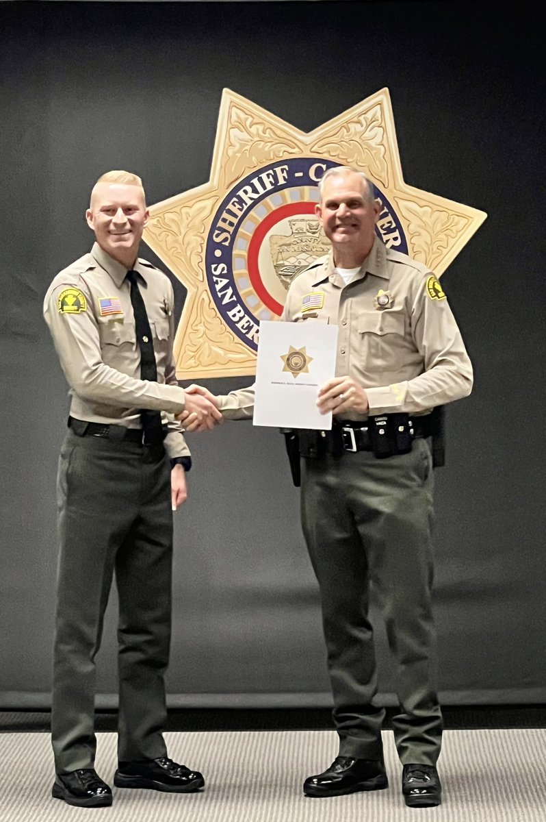 sbcountysheriff's tweet photo. .@SheriffDicus welcomes Class 228 to the #SBCSD Team! These 66 deputy sheriff trainees will graduate this Thursday. Great job everyone! 👏 https://t.co/61g07BjZUy