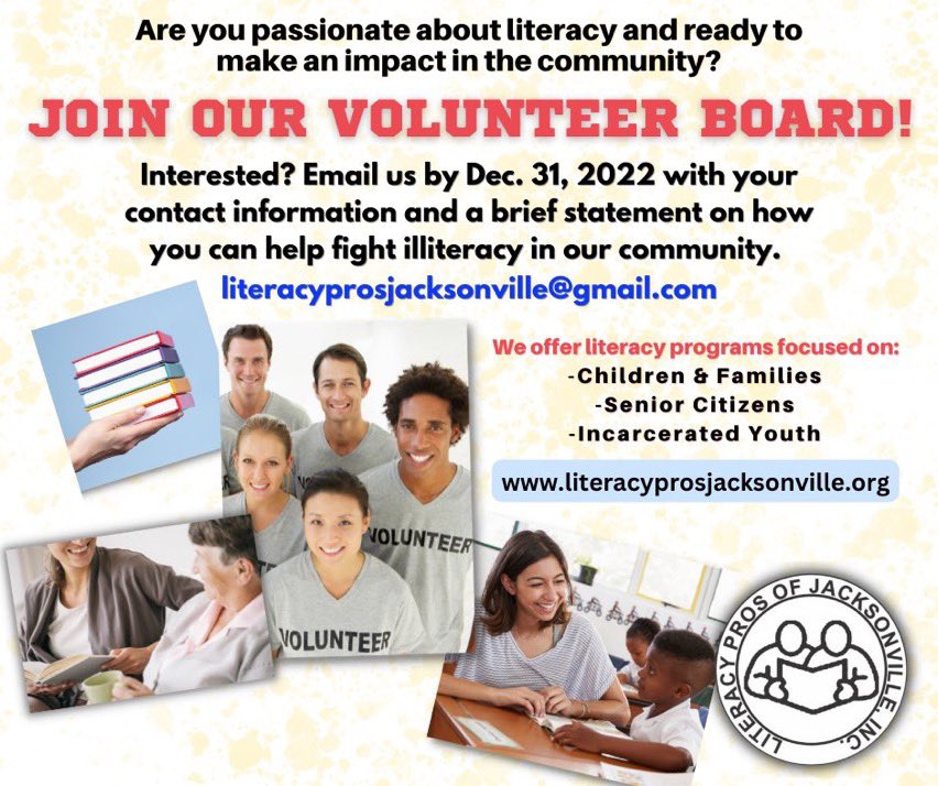 LiteracyProsJacksonville tweet media