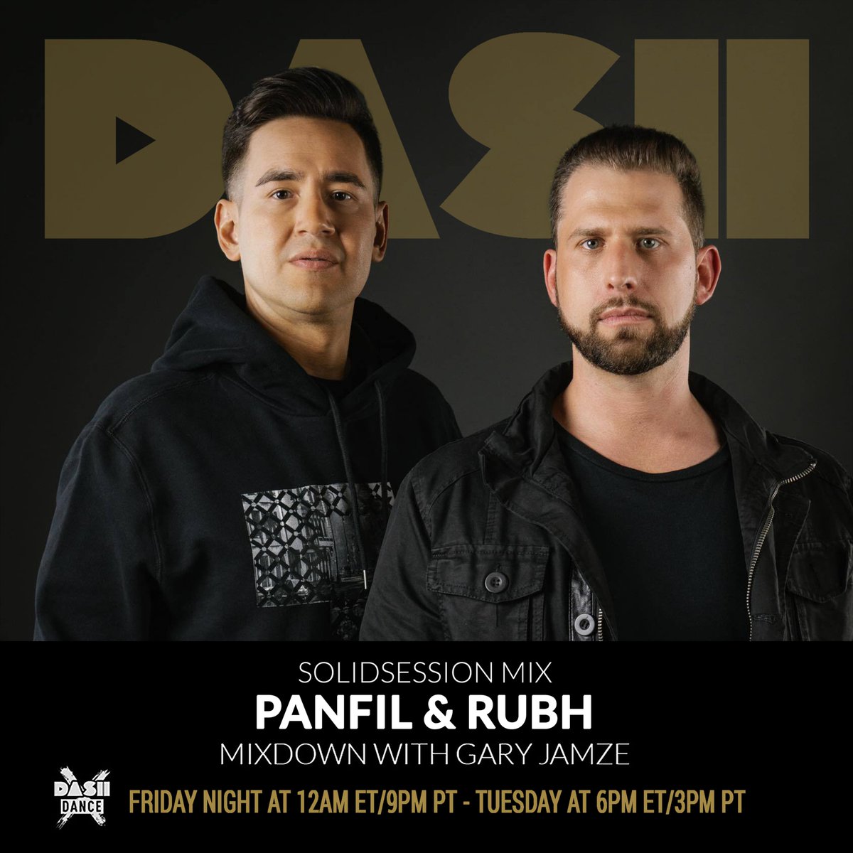 Today ---> @dash_radio #DashDanceX show
@DJSteveLawler #ArtistAccessArea
+ @PanfilRubh #SolidSessionMix
+ @tibasko_ #BaddestBeat
+ new @illyandbarri @VintageCulture @tiesto @solardomusic @chaney_UK @GotSomedj @archives_nia @macandward  @JamesLeveyDJ + more
DashRadio.com/DanceX