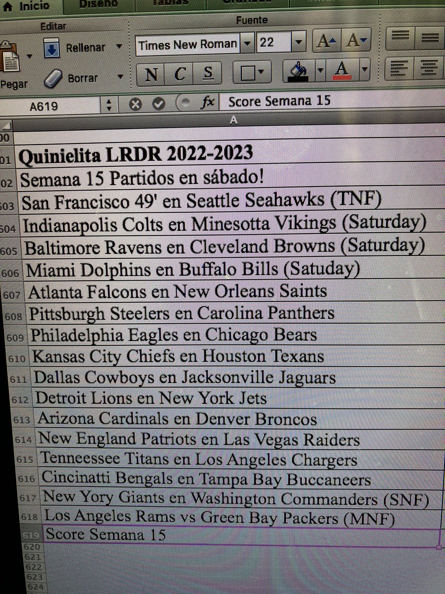 LosRudosDelRock's tweet image. Semana 15 de la #QuinielitaLRDR #NFL #LMLDM Ya hay partidos en sábado. No se los pierdan!