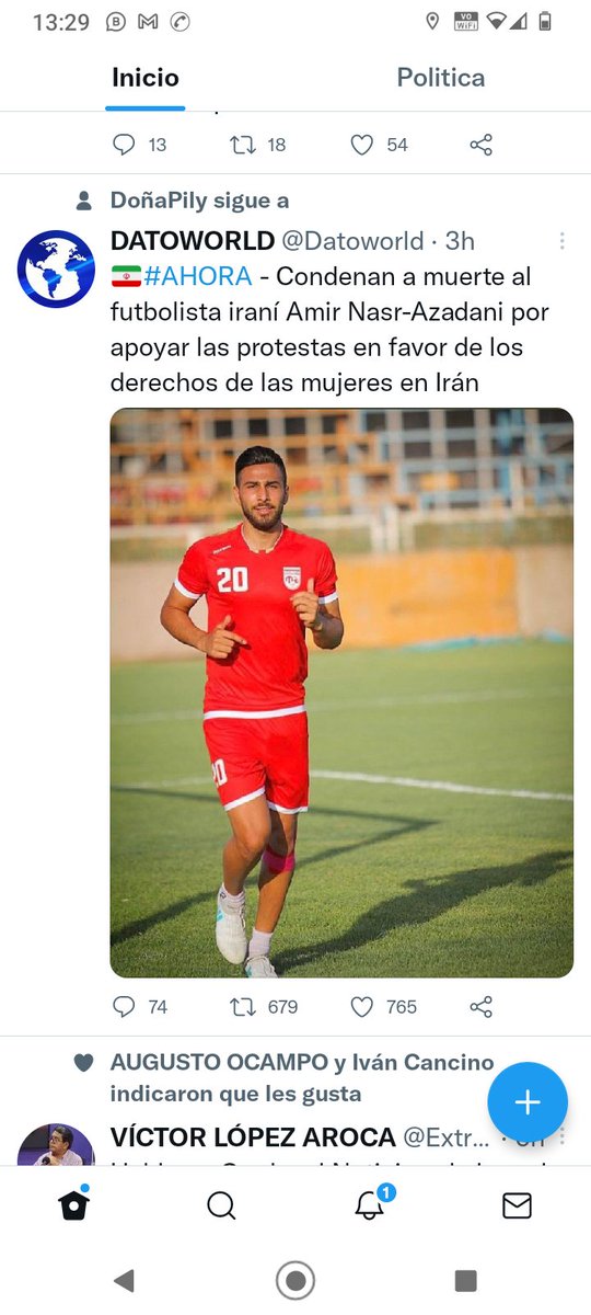 alonsoarango's tweet photo. @NoticiasCaracol https://t.co/8T8OOIREP6

Será que por fin el fútbol tomara conciencia mundial que no es solo darle patadas a un balón sino un espectáculo de unidad e integracion de seres humanos ? https://t.co/wPdPvBaCco
