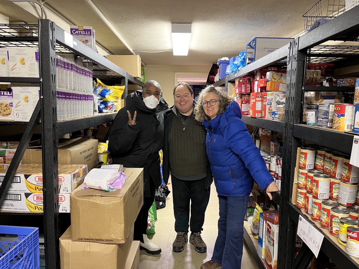 In AWE of our #TOStPauls community-TY for making this donation to The Beeton Cupboard Food Bank possible! Special shout out to small bizs like <a href="/CourageCookies/">CourageCookies</a>, whose HUGE donation of $2000 took us even further, &amp; TY Jenni &amp; ALL volunteers from St Michael's for your helping hands!