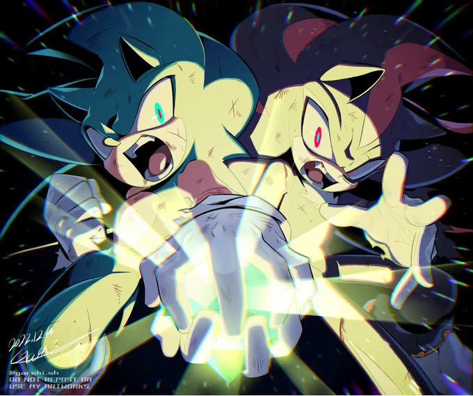 CHAOS CONTROL!!#Sonadow 