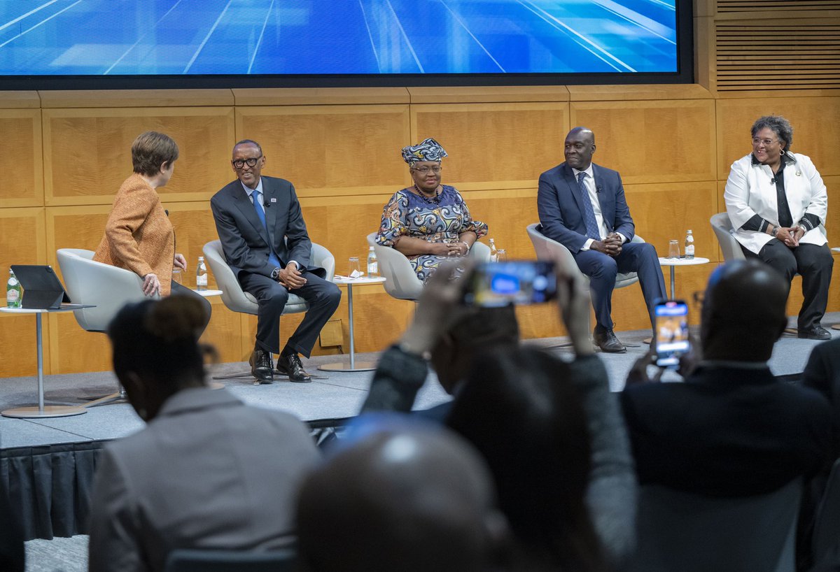 "The IMF's Resilience and Sustainability Trust will help to deal with current shocks, climate or health shocks that we have experienced, and create resilience in our economic policies. With resources, gaps can be filled, economies can grow and people can thrive.” President Kagame