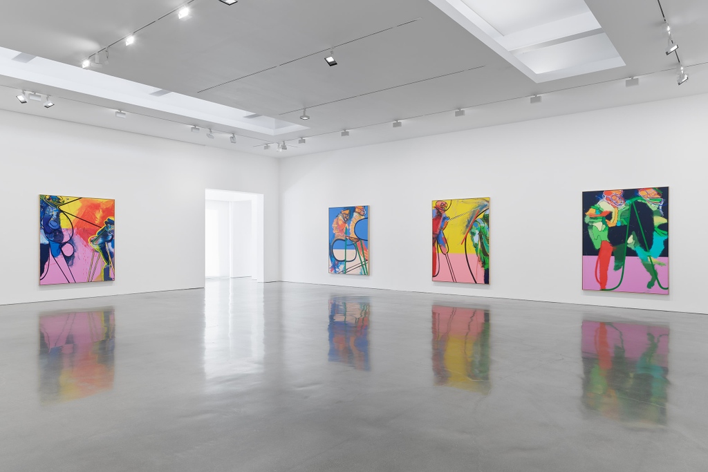 'Furor II,' an exhibition of new paintings by Daniel Richter, is on view at Regen Projects through Friday, December 23.⁠ Visit us Tuesday – Saturday, 10 am – 6 pm, to see the presentation.⁠ ⁠ Photos: Marten Elder