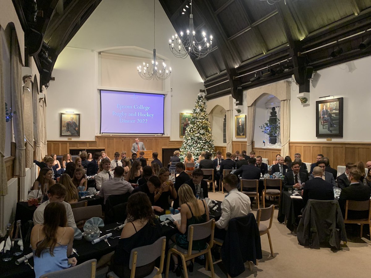 EpsomC_Rugby's tweet photo. A wonderful evening last night celebrating the end of our rugby and hockey seasons. Congratulations to our award winners Joe Patient, Sam Waugh, Devon Makepeace and Lucas Schmid. @EpsomCollegeUK @EpsomC_Sport https://t.co/o3iU91PoFf