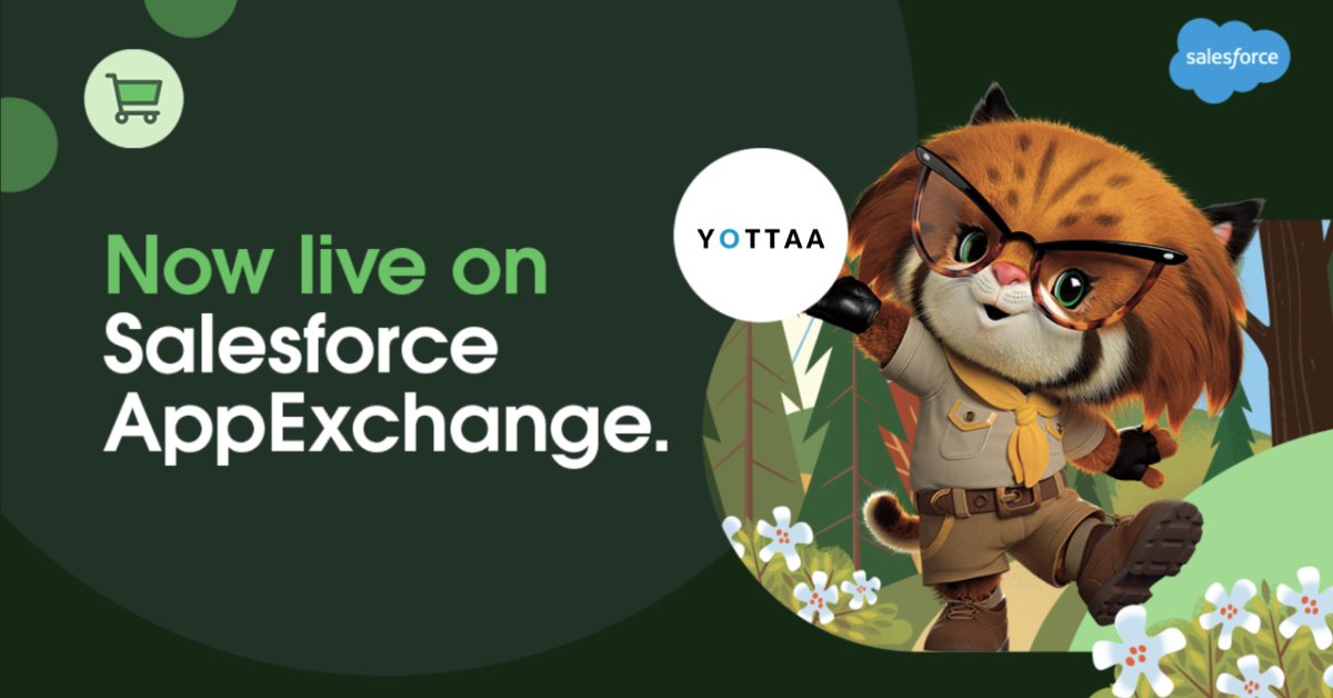 yottaa's tweet photo. We are thrilled to announce YOTTAA is now live on @Salesforce #AppExchange! Learn how YOTTAA can improve the #sitespeed and performance of your #CommerceCloud site, as we've done for brands like J.Crew, Carter’s, Samsonite, Callaway, and many more: https://t.co/xHEhj8SjgL https://t.co/0T5zXdIZPK