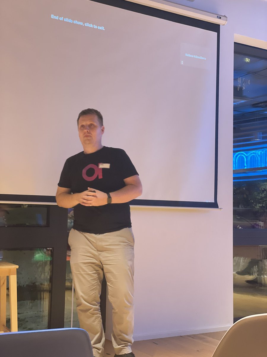 PurpleLABlife's tweet image. And now @damovsky on stage 💪 speaking about #Terraform and #awscontroltower great one thank you 👏