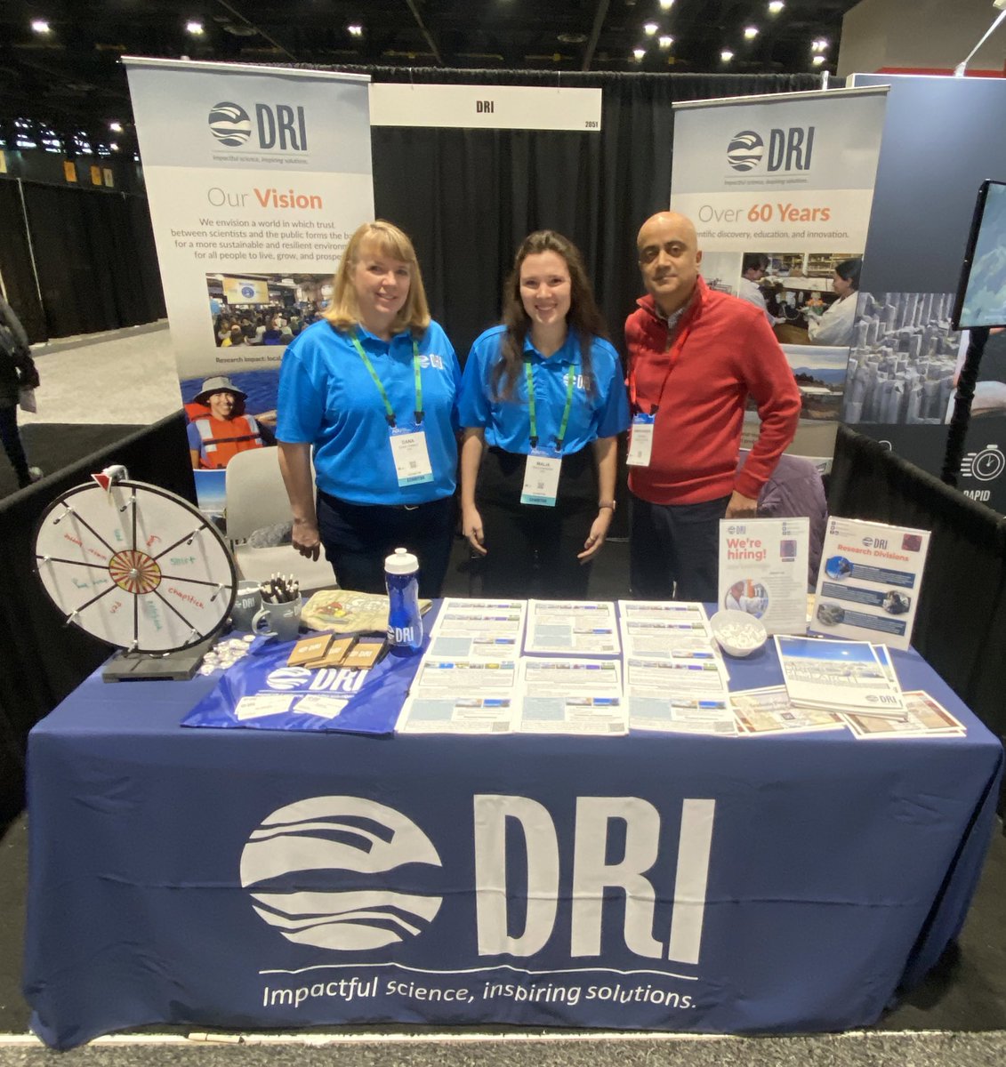 It’s terrific to be <a href="/theAGU/">AGU (American Geophysical Union)</a> fall meeting where Science Leads the Future! Visit <a href="/DRIScience/">Desert Research Institute</a> at booth #2051. #AGU22