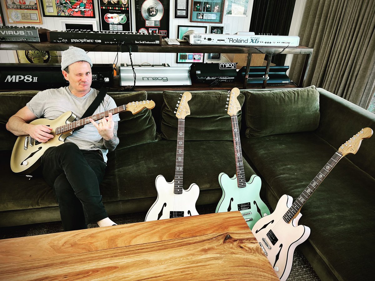blink182's tweet photo. Happy Birthday hot stuff 🎉🥳🎂 https://t.co/KUr9nYPo5C
