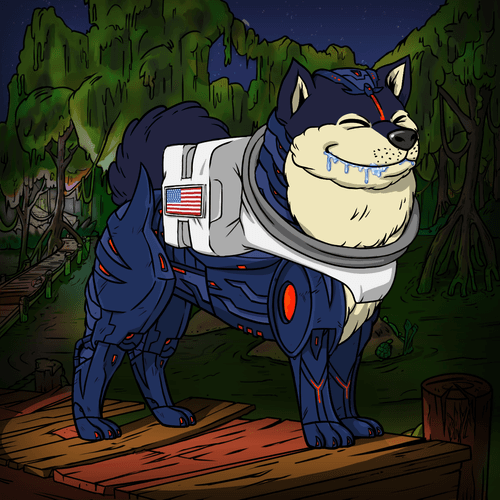 Bored Ape Kennel Club 6873 bought for Ξ9.9 ($13,011.57)
Avg Price: Ξ6.03
Rare Traits:
Back: Space Pack - 0.59%
Fur: Mega Death Bot - 1.78%

no deeplink for blur sales